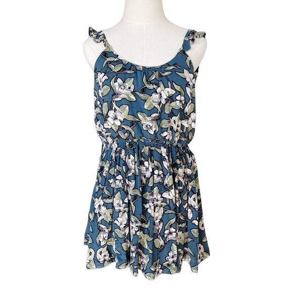 Free People Mini Floral Dress Bohemian Size Small - Picture 4 of 12
